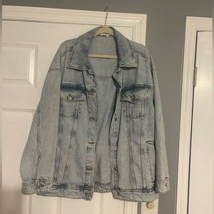 WeWoreWhat oversized denim jacket